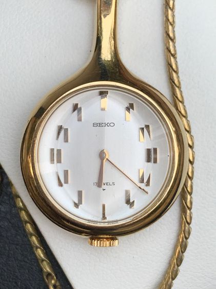 นาฬิกาจี้ seiko แท้ ระบบไขลาน รูปที่ 2