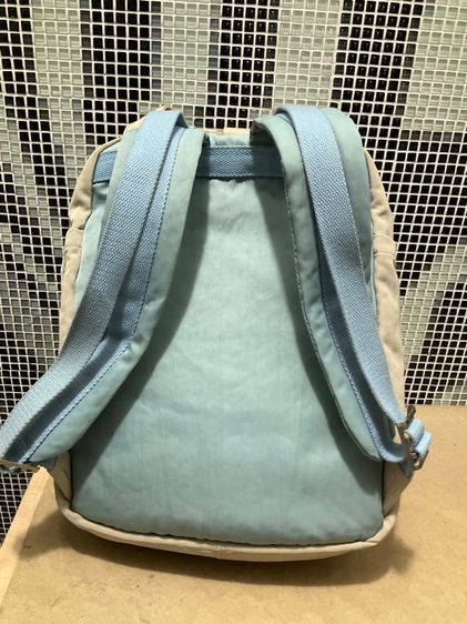 Himawari กระเป๋าเป้ กระเป๋าลำลอง คุณภาพสูง สีฟ้า-ครีม 400 บาท รูปที่ 5
