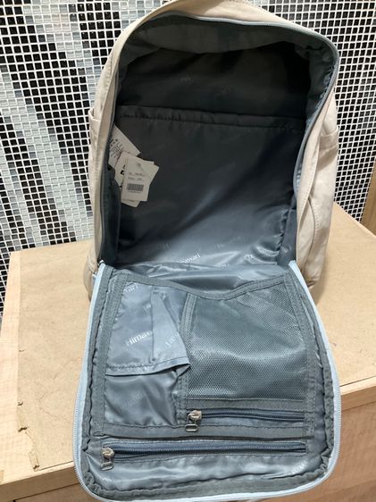 Himawari กระเป๋าเป้ กระเป๋าลำลอง คุณภาพสูง สีฟ้า-ครีม 400 บาท รูปที่ 12