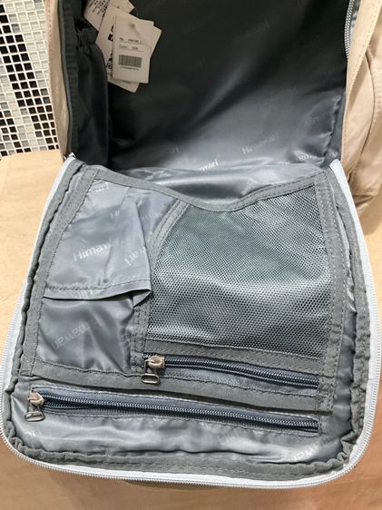 Himawari กระเป๋าเป้ กระเป๋าลำลอง คุณภาพสูง สีฟ้า-ครีม 400 บาท รูปที่ 14