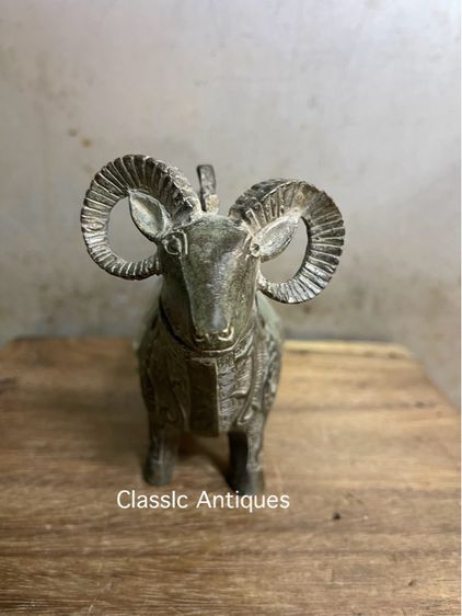 จอก รูปทรงแกะ ทองเหลืองสะสม รูปที่ 3