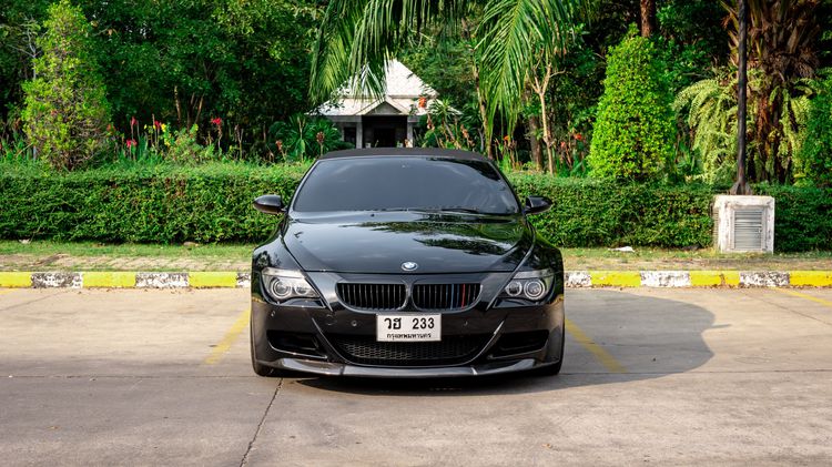 BMW M6 2011 5.0 V10 Sedan เบนซิน ไม่ติดแก๊ส เกียร์อัตโนมัติ ดำ รูปที่ 2