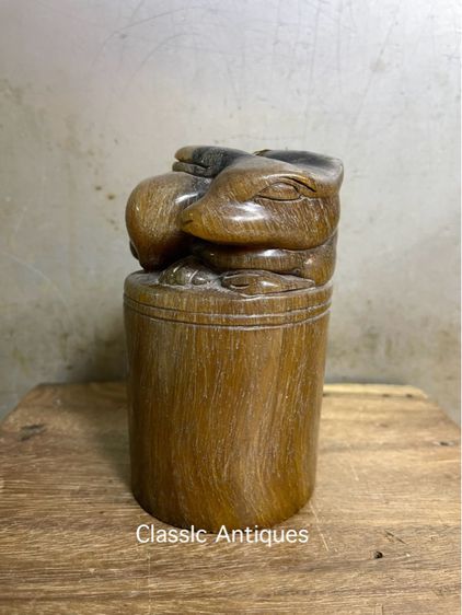 ตราประทับ แกะสลักกระต่ายA19 รูปที่ 2