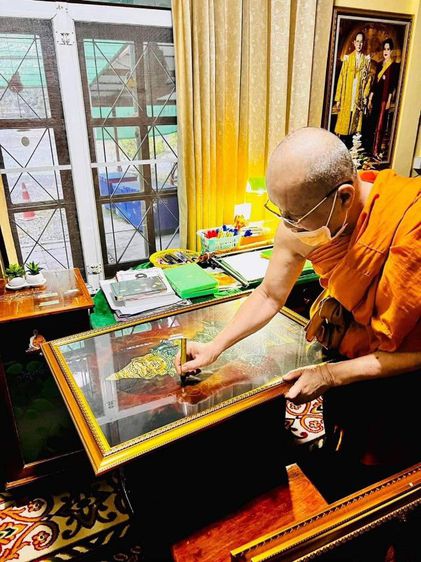 ท้าวเวสสุวรรณ รุ่น ยกฐานะทองนำโชค หลวงพ่อทอง สุทธสีโล วัดบ้านไร ปี 2564 เนื้อสัตตะพรายทอง,เนื้อสัตตะพรายเงิน รวม 2 องค์ รูปที่ 17