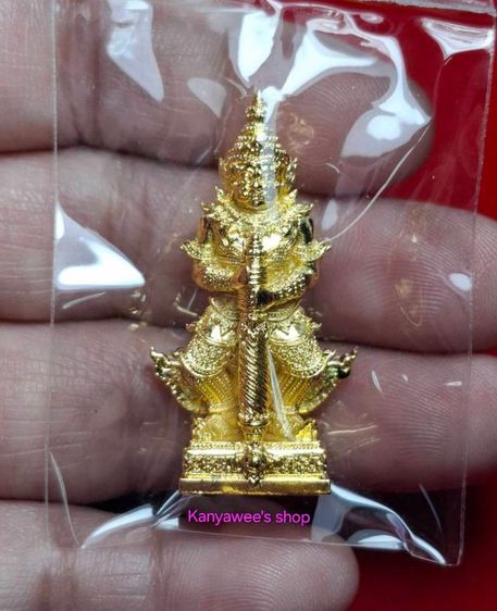 ท้าวเวสสุวรรณ รุ่น ยกฐานะทองนำโชค หลวงพ่อทอง สุทธสีโล วัดบ้านไร ปี 2564 เนื้อสัตตะพรายทอง,เนื้อสัตตะพรายเงิน รวม 2 องค์ รูปที่ 2