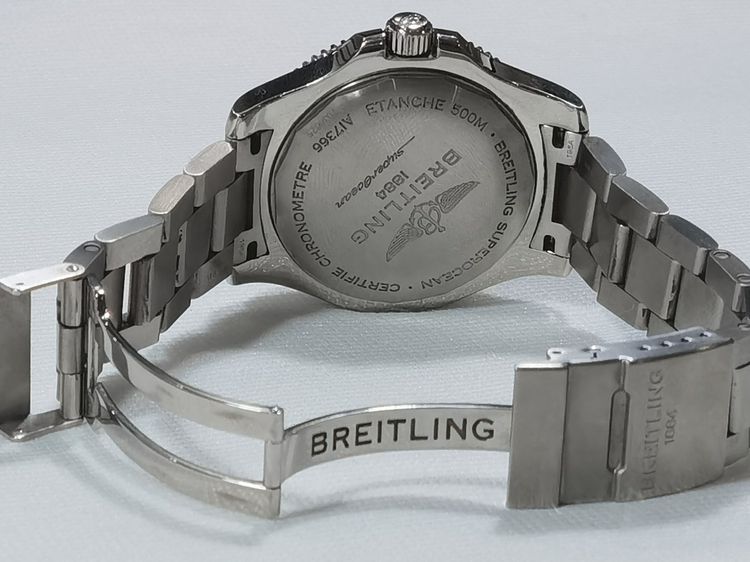 ขาย Breitling Superocean 42 mm White Dial รูปที่ 7