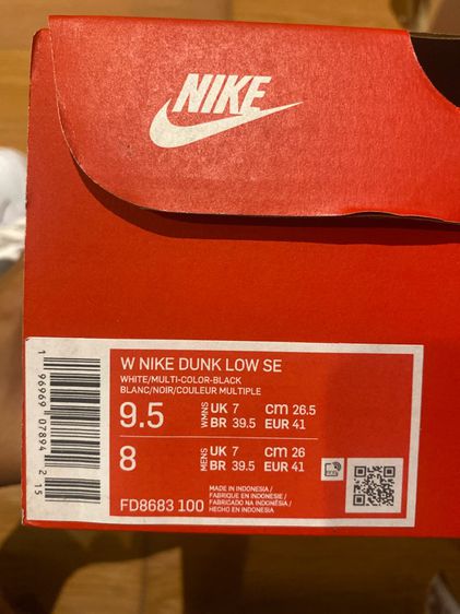 รองเท้า Nike DUNK LOW SE size 41 รูปที่ 9