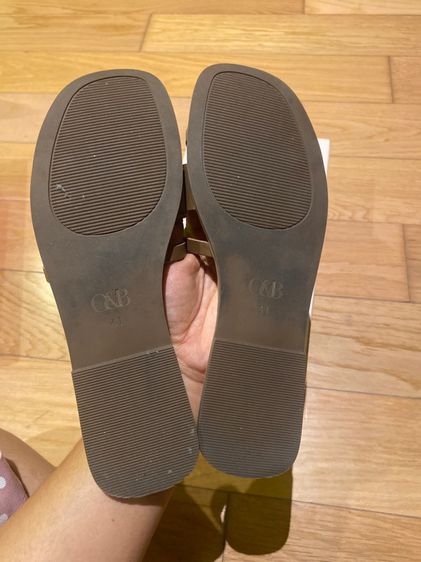 ขาย OANDB Sandals Exclusive Brown Size 41 รูปที่ 6