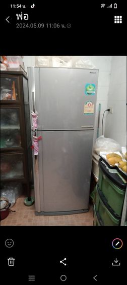 ตู้เย็น toshiba 12 คิวใช้งานมา 10 ปีช่องล่างไม่เย็น รูปที่ 3