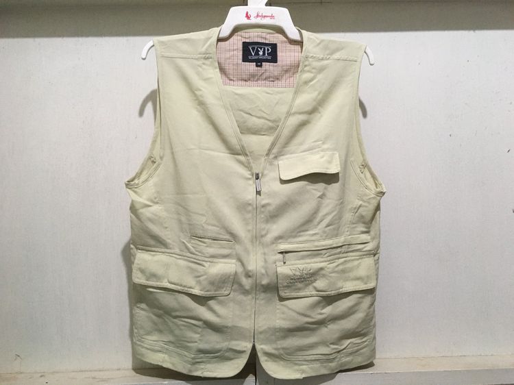 เสื้อกั๊ก(แจ็คเก็ตแขนกุด) แบรนด์ PLAYBOY สีวนิลา
