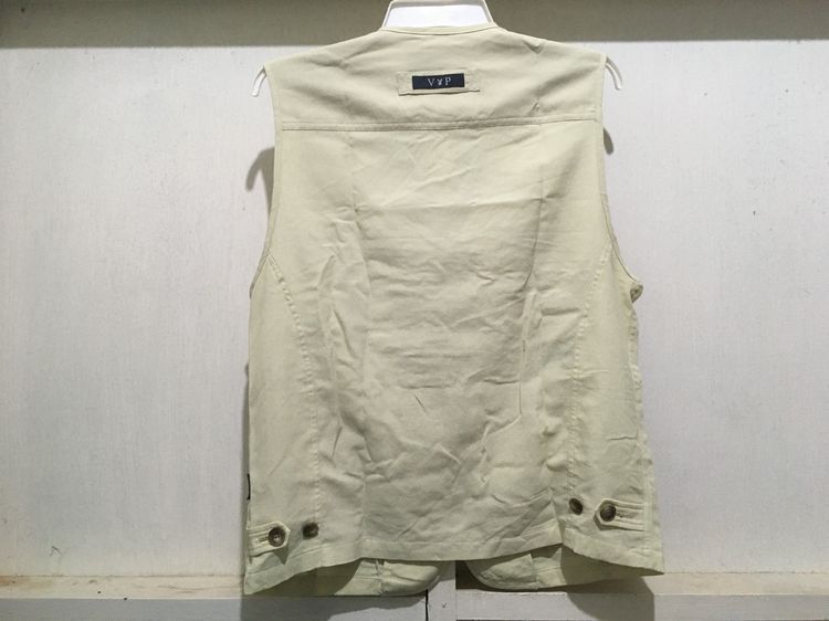 เสื้อกั๊ก(แจ็คเก็ตแขนกุด) แบรนด์ PLAYBOY สีวนิลา รูปที่ 2