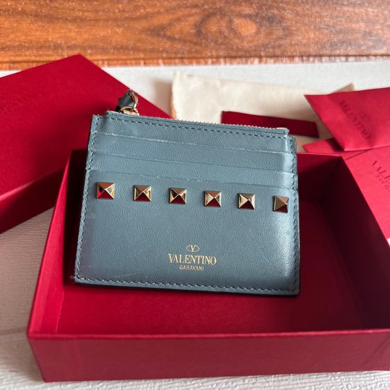 Valentino กระเป๋าใส่บัตรมือสองของแท้ รูปที่ 3