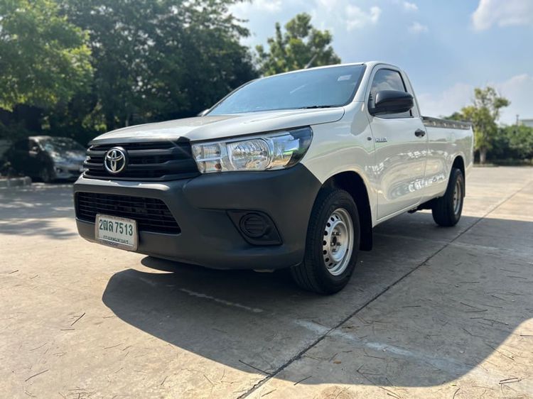 Toyota Hilux Revo 2019 2.4 J Plus Pickup ดีเซล ไม่ติดแก๊ส เกียร์ธรรมดา ขาว รูปที่ 1