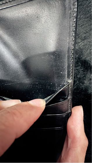 Cartier Leather Black Wallet คาร์เทีย กระเป๋าสตางค์หนัง รูปที่ 5