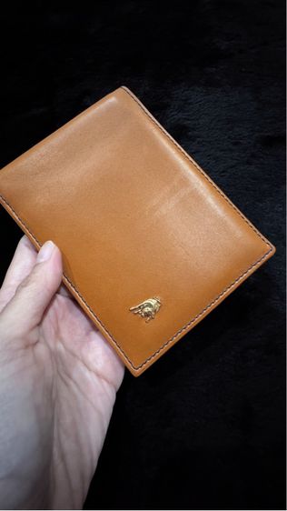 Lamborghini Automobill Leather Brown Wallet แลมโบกินี ออโต้โมบิล กระเป๋าสตางค์หนังแท้ รูปที่ 2