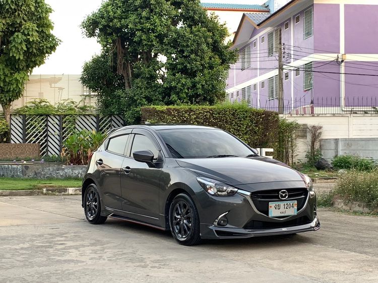 Mazda Mazda 2 2019 1.3 Sports High Connect Sedan เบนซิน ไม่ติดแก๊ส เกียร์อัตโนมัติ เทา รูปที่ 3