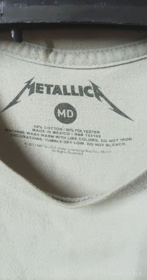 เสื้อวง Metallica  รูปที่ 3