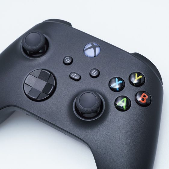 จอยไร้สาย Xbox Controller + USB-C Cable Black สภาพสวย ใช้น้อยแถม Thumb Grip Skull and Co รูปที่ 6