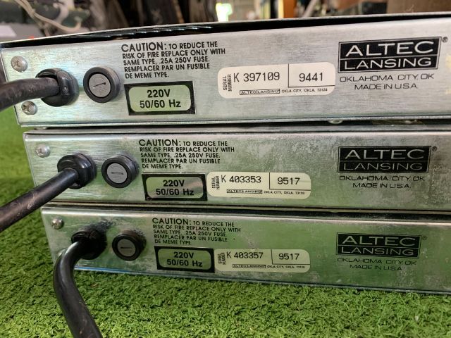 Altec Lansing 1620B 
Acoustic Feedback Supressor รูปที่ 5