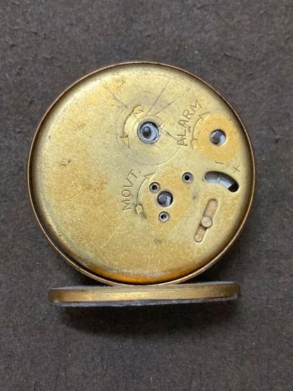 มาสภาพเดิมๆต้องไปเช็คเอา นาฬิหาปลุกไขลาน8วันแบรนดัง Vintage Table Alarm clock Jaeger-LeCoultre  Manual winding 8 day Swiss Made 1940’s รูปที่ 3