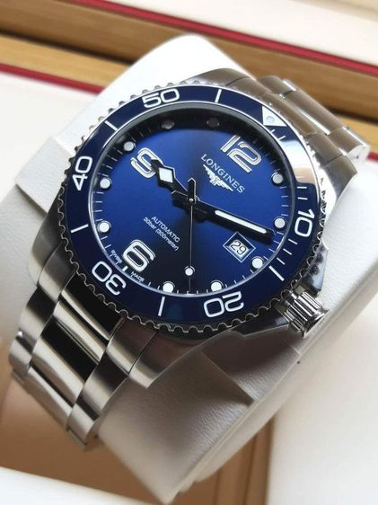 LONGINES​ HYDRO​CONQUEST​ 300​M.​ BLUE​ 41MM.​ AUTOMATIC​ FULL​ SET​ รูปที่ 2