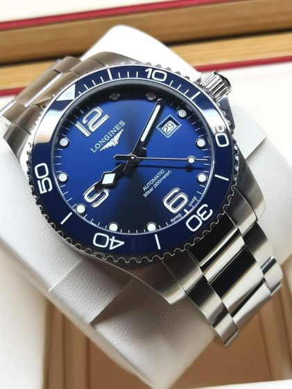 LONGINES​ HYDRO​CONQUEST​ 300​M.​ BLUE​ 41MM.​ AUTOMATIC​ FULL​ SET​ รูปที่ 1