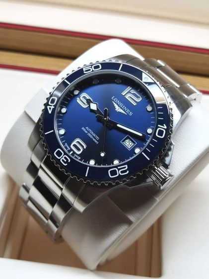 LONGINES​ HYDRO​CONQUEST​ 300​M.​ BLUE​ 41MM.​ AUTOMATIC​ FULL​ SET​ รูปที่ 11