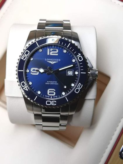 LONGINES​ HYDRO​CONQUEST​ 300​M.​ BLUE​ 41MM.​ AUTOMATIC​ FULL​ SET​ รูปที่ 12
