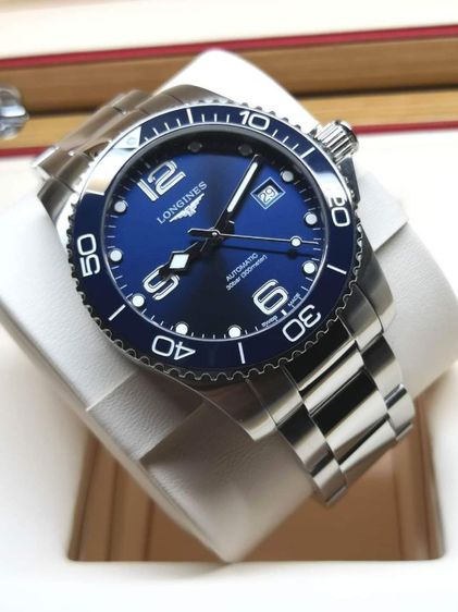 LONGINES​ HYDRO​CONQUEST​ 300​M.​ BLUE​ 41MM.​ AUTOMATIC​ FULL​ SET​ รูปที่ 10