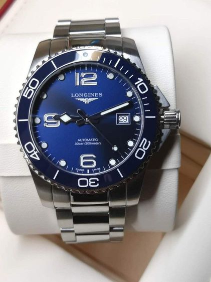LONGINES​ HYDRO​CONQUEST​ 300​M.​ BLUE​ 41MM.​ AUTOMATIC​ FULL​ SET​ รูปที่ 3