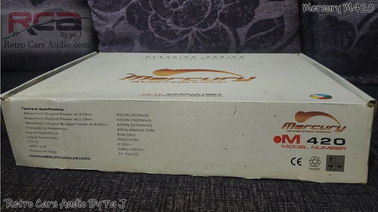 Mercury M420 เพาเวอร์แอมป์ รูปที่ 2