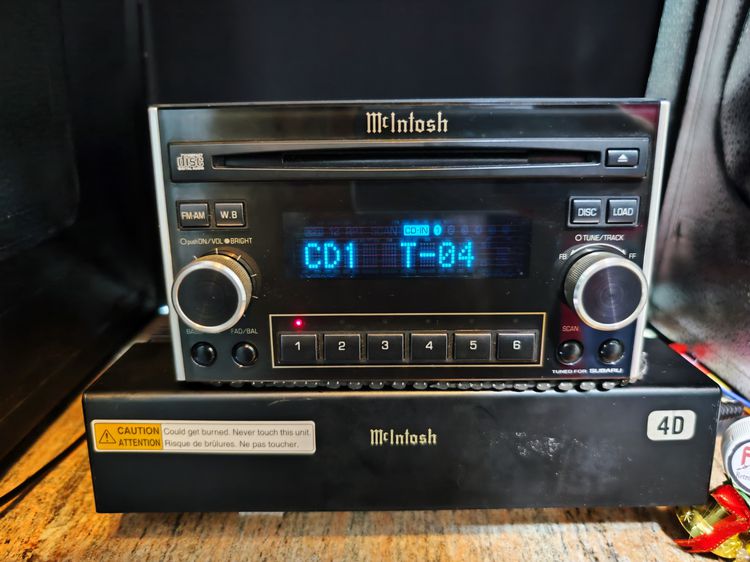 2din mcintosh วิทยุรถยนต์ คลื่น87-108 mhz.