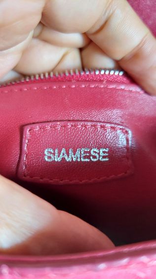 กระเป๋าคล้องไหล่หนังจระเข้แท้ รูปที่ 10