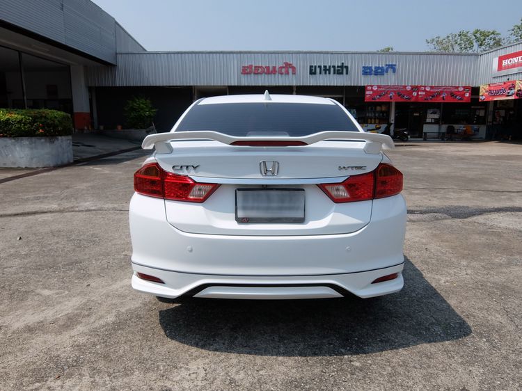 Honda City 2015 1.5 V Plus i-VTEC Sedan เบนซิน ไม่ติดแก๊ส เกียร์อัตโนมัติ ขาว รูปที่ 3