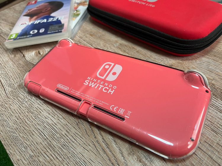 Nintendo Nintendo Switch เครื่องเกมส์นินเทนโด เชื่อมต่อไร้สายได้ เครื่องเล่นเกม นินเทนโด้ switch lite สี ชมพู