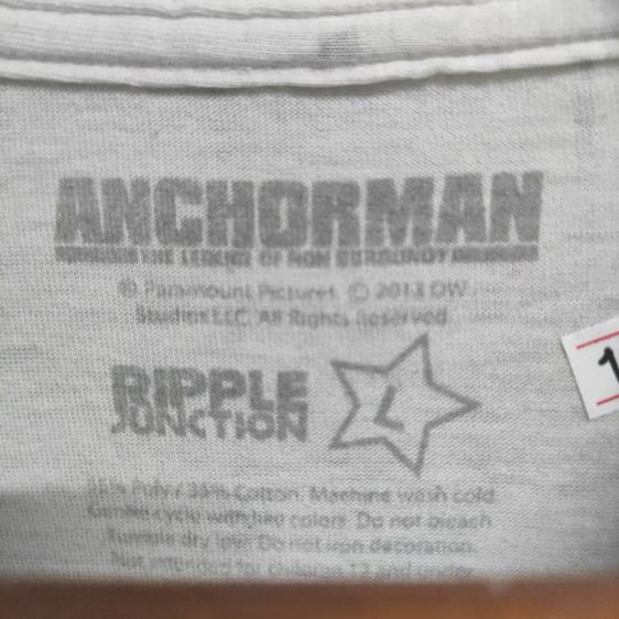 เสื้อหนัง Anchorman Size M  รูปที่ 2
