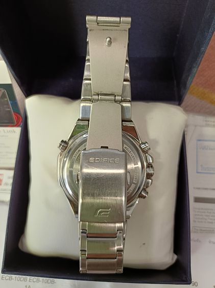 นาฬิกาข้อมือผู้ชาย  EDIFICE รุ่น ECB-C10 ของแท้ ส่งต่อสภาพดี เจ้าของลงขายสิ้นค้าเอง รูปที่ 5