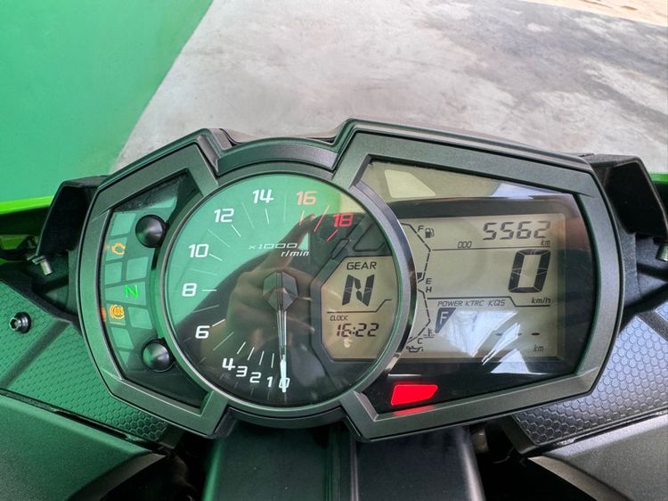 KAWASAKI ZX6R 2019 สีเขียว วิ่ง5,000โล รูปที่ 11
