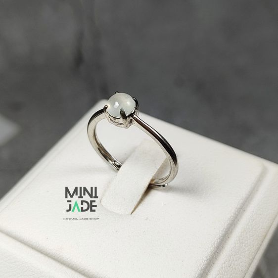 แหวนหยกพม่าเนื้อแก้ว ice jade รูปที่ 4