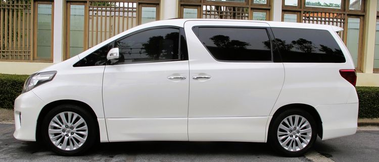 Toyota Alphard 2014 2.4 SC Utility-car เบนซิน ไม่ติดแก๊ส เกียร์อัตโนมัติ ขาว รูปที่ 4