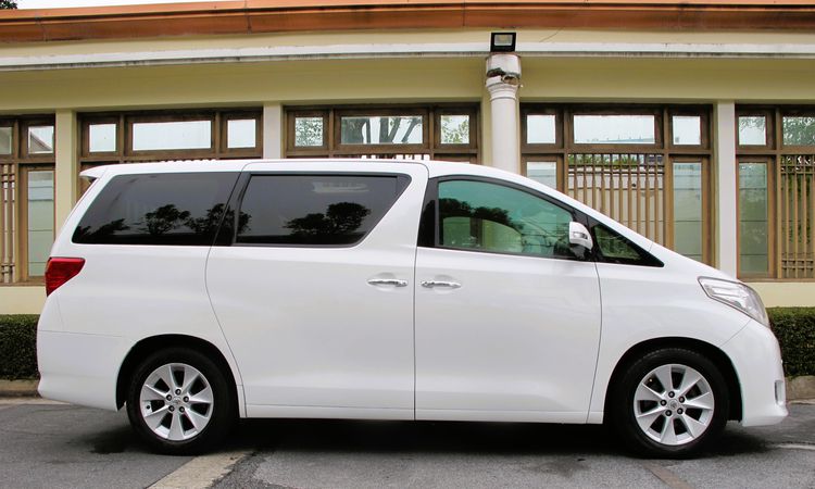 Toyota Alphard 2013 2.4 SC Utility-car เบนซิน ไม่ติดแก๊ส เกียร์อัตโนมัติ ขาว รูปที่ 3