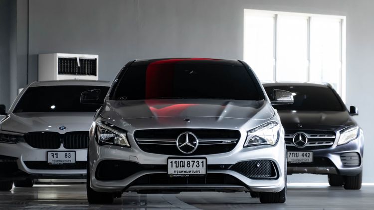 Mercedes-Benz CLA-Class 2018 CLA250 AMG Sedan เบนซิน ไม่ติดแก๊ส เกียร์อัตโนมัติ บรอนซ์เงิน รูปที่ 2