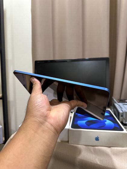 iPad Air 5 64GB M1 Blue Wi-Fi สวยๆ ทำงาน ดูหนังฟังเพลง เล่นเกม ใช้งานปกติ ขอรูปสอบถามได้ครับ รูปที่ 9