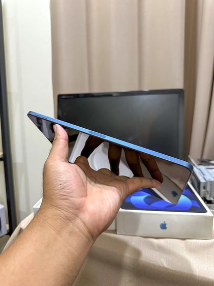 iPad Air 5 64GB M1 Blue Wi-Fi สวยๆ ทำงาน ดูหนังฟังเพลง เล่นเกม ใช้งานปกติ ขอรูปสอบถามได้ครับ รูปที่ 10