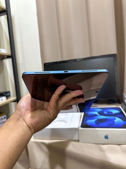iPad Air 5 64GB M1 Blue Wi-Fi สวยๆ ทำงาน ดูหนังฟังเพลง เล่นเกม ใช้งานปกติ ขอรูปสอบถามได้ครับ รูปที่ 11