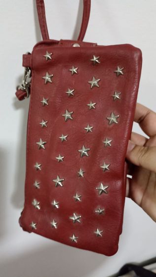 กระเป๋าหนังสีแดงปักมุดดาว รูปที่ 4