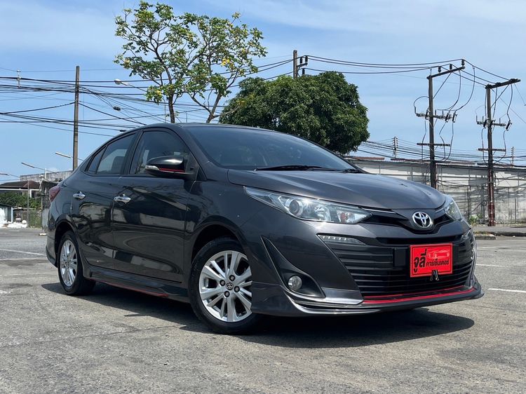 Toyota Yaris ATIV 2018 1.2 S Plus Sedan เบนซิน ไม่ติดแก๊ส เกียร์อัตโนมัติ เทา รูปที่ 2