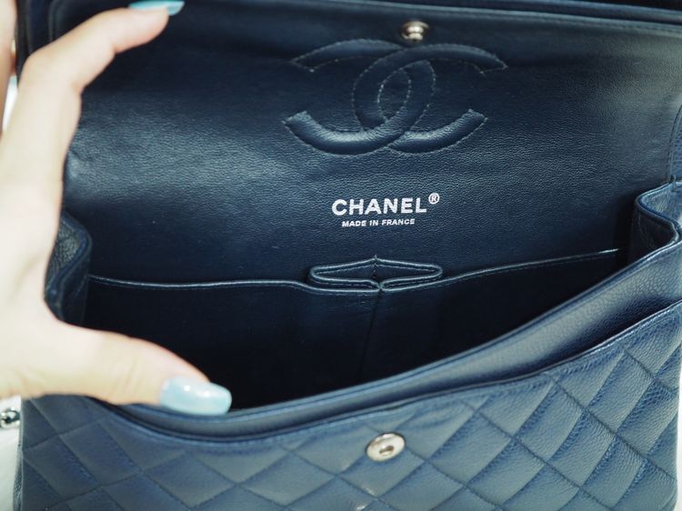 Chanel Classic Flap 10 Caviar รูปที่ 17