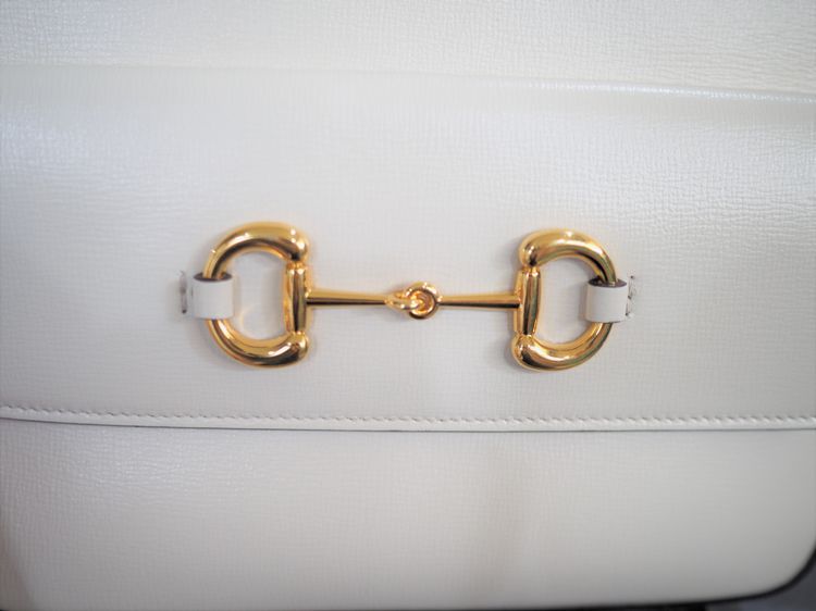 Gucci Horsebit 1955 Small Shoulder Bag มีใบCer.ของแท้ รูปที่ 6