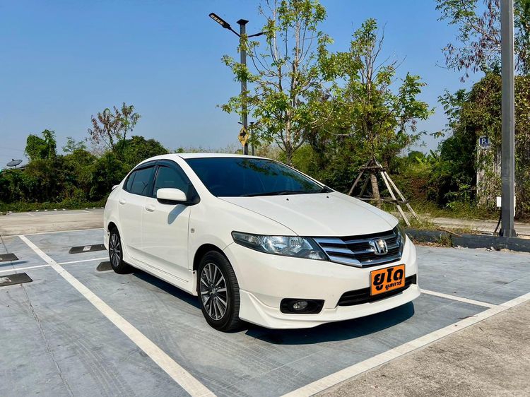Honda City 2012 1.5 S Sedan เบนซิน ไม่ติดแก๊ส เกียร์อัตโนมัติ ขาว รูปที่ 3